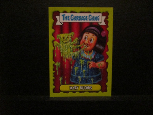 Mary Mucous - (Topps) The Garbage Gang Original Trading Card #43