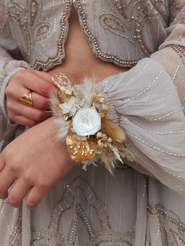 Bracelet Manchette Doré 