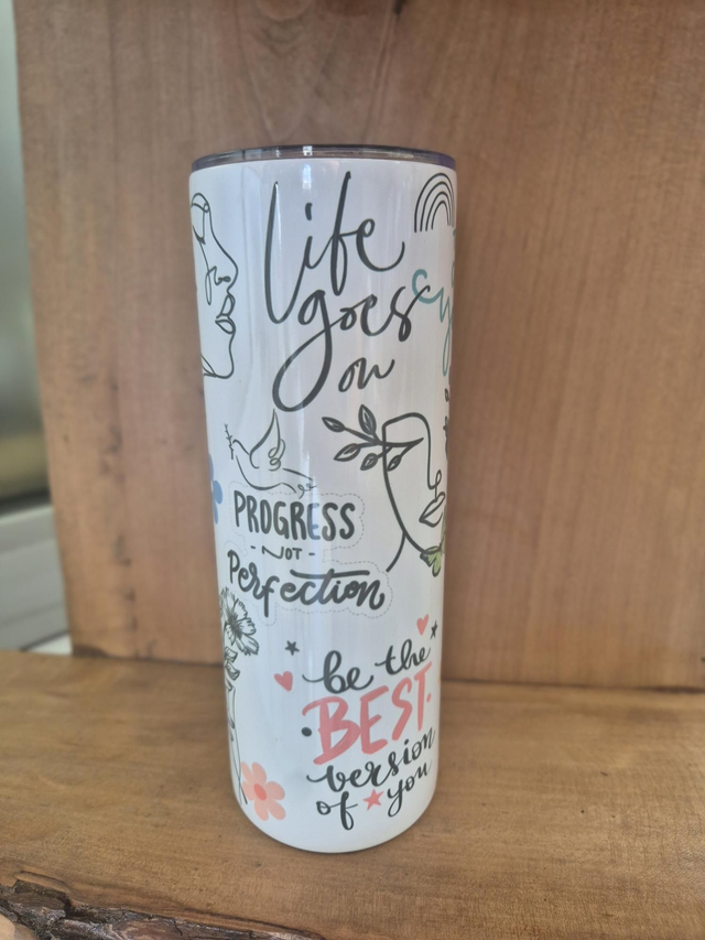 Tumbler pensée positive 