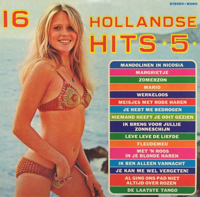 Various - 16 Hollandse Hits  (LP)