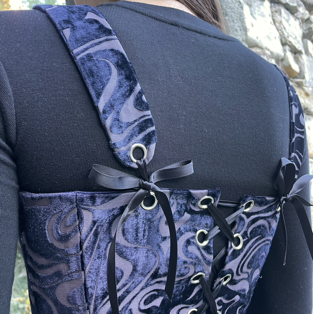 Corset Denise - Mer Nocturne