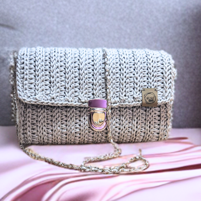 Sac pochette Nora Argent