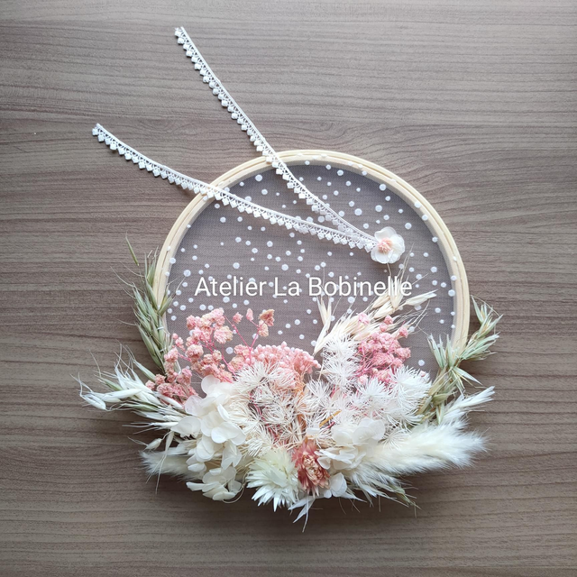 Porte alliances à fleurs