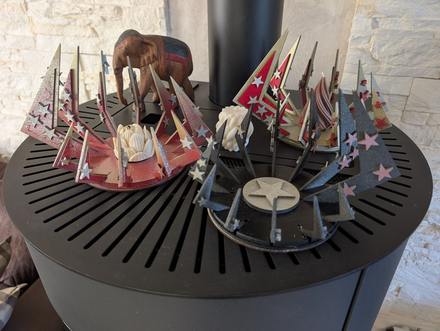 photophore "étoiles féériques"