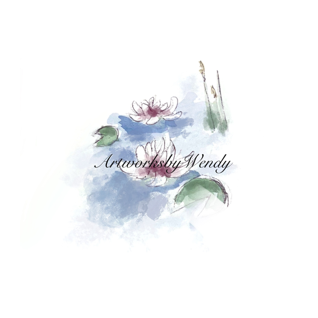 Waterlilies Watercolour
