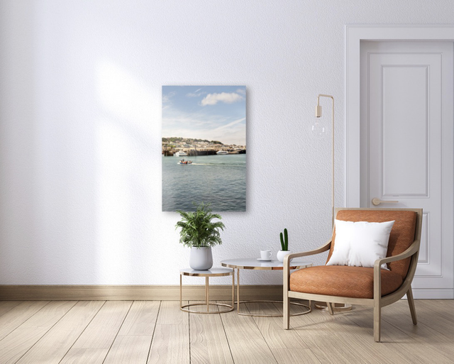 Guernsey Harbour Portrait