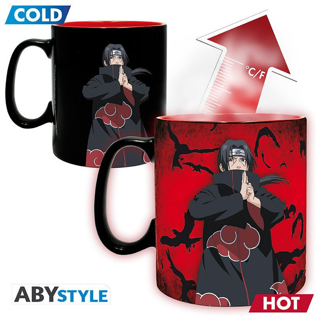 Tazza Termosensibile - NARUTO SHIPPUDEN - 460 ml - Kakashi/Itachi