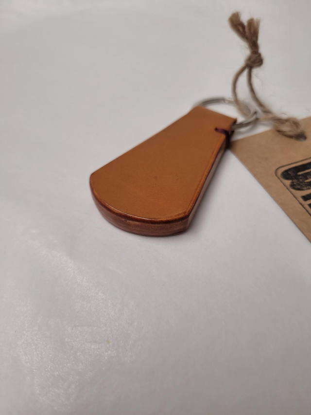 Small Leather Fan Key Fob - Dickie - ML-001