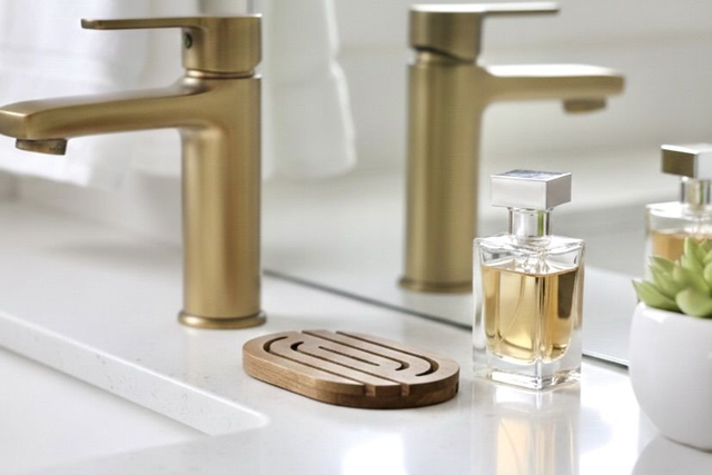 Porte savon en Teck de forme ovale