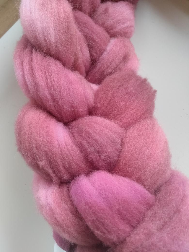 100% laine française teintée main Meche005