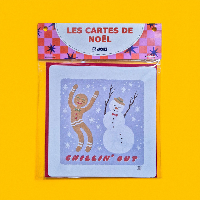 Carte de Noël - Chillin out
