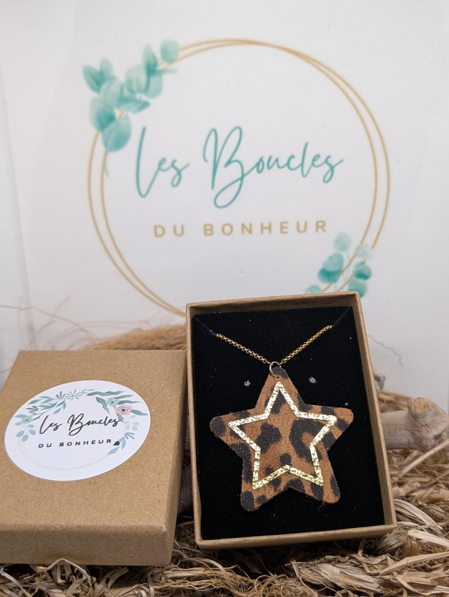 Collier et son pendentif Graou étoile 