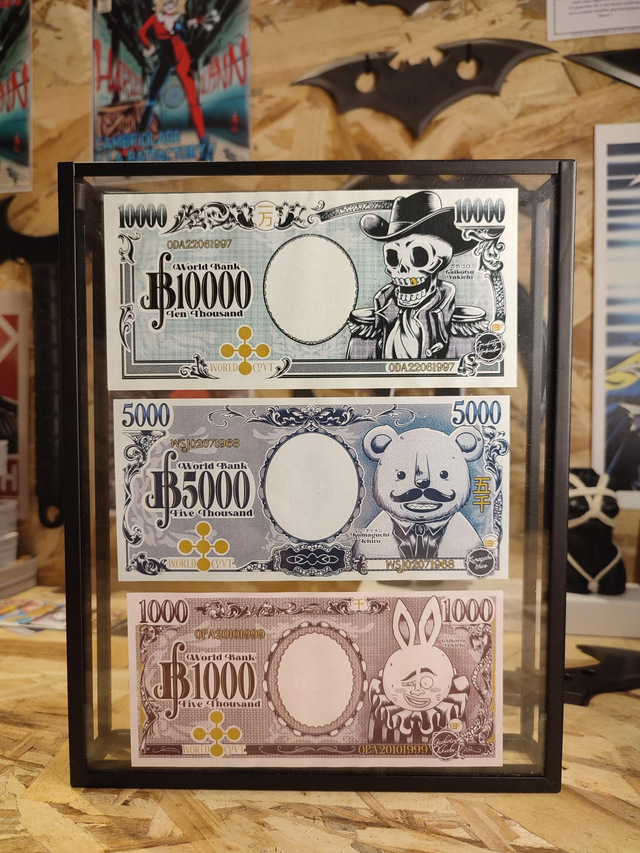 Cadre 3 billets BERRY