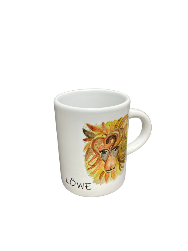Keramiktasse "Sternzeichen - Löwe"