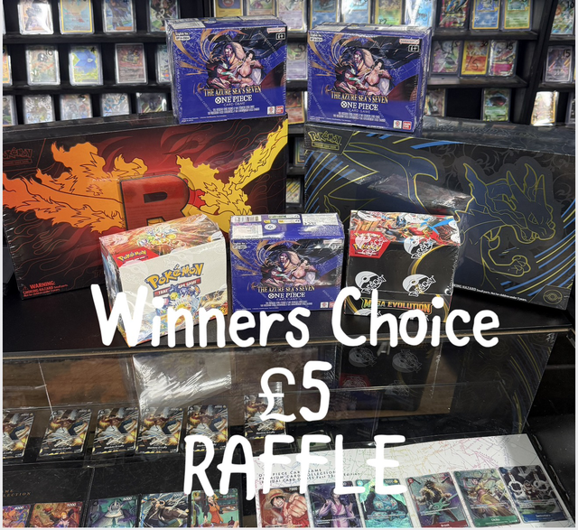 Winners choice Tuesday 3pm Raffle