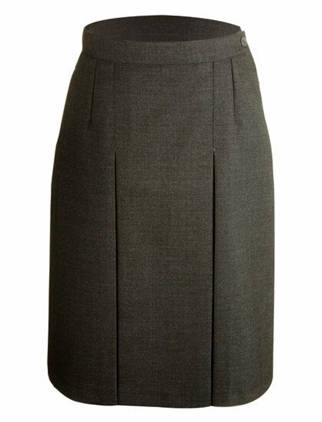 Second Hand Girls Grey 4 Pleated skirt