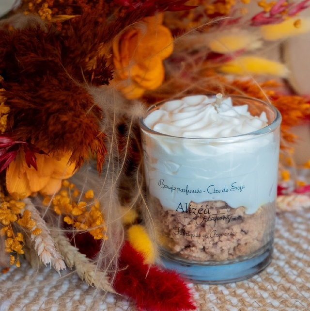 Bougie crumble « Madeleine » - 160 g