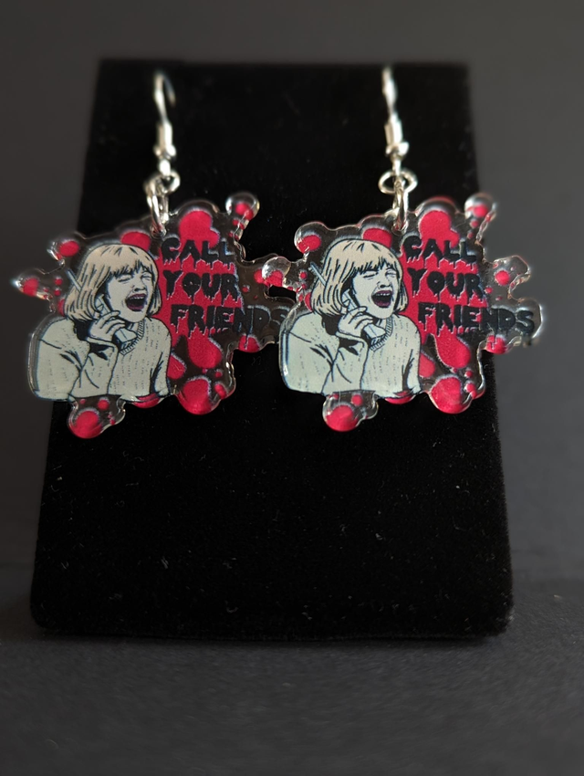 Scream Casey Earrings 