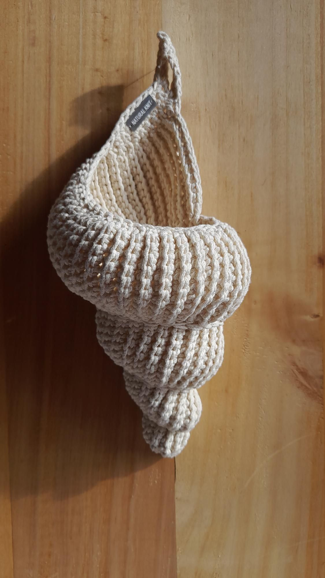 Coquillage au crochet 