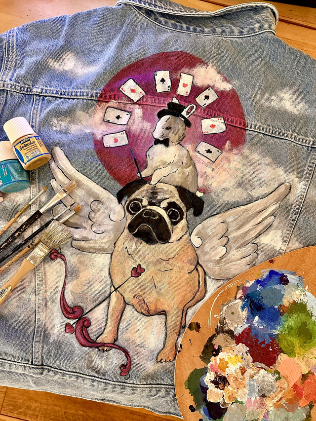 Atelier peinture sur textile - dimanche 18 mai 2025 