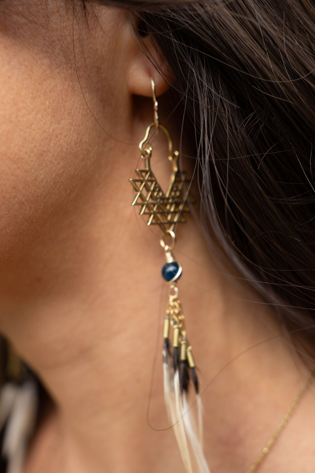 Boucles d'oreilles SHRI YANTRA
