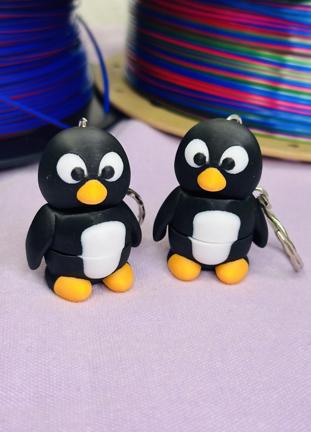 Porte clés Pingouin articulé