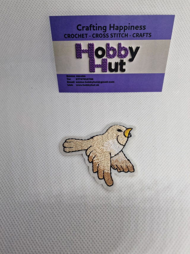Embroidered Patch - Flying Bird