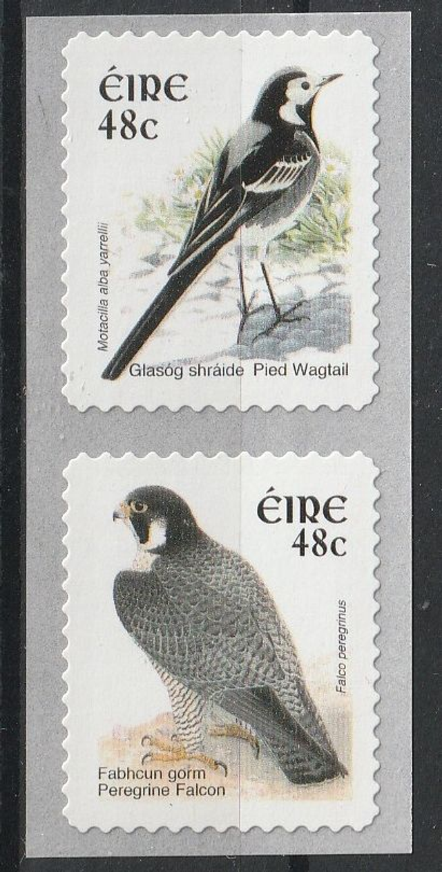 Ireland 2004 Birds,Falcon,Wagtail sa pair MNH