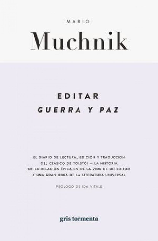 Editar Guerra y paz - Mario Muchnik