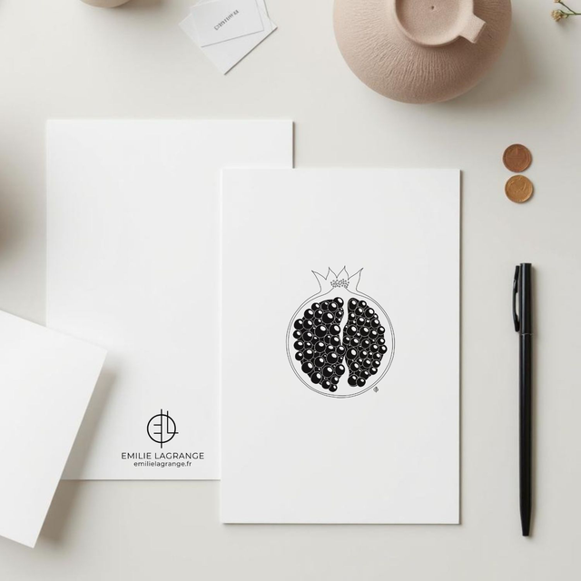 "Exotique" Carte postale - 2024