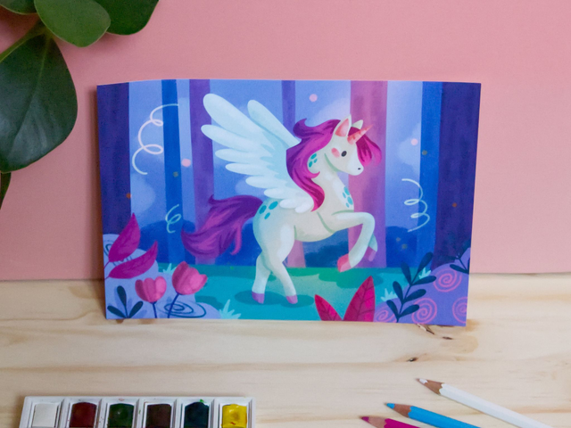 Licorne magique · A5