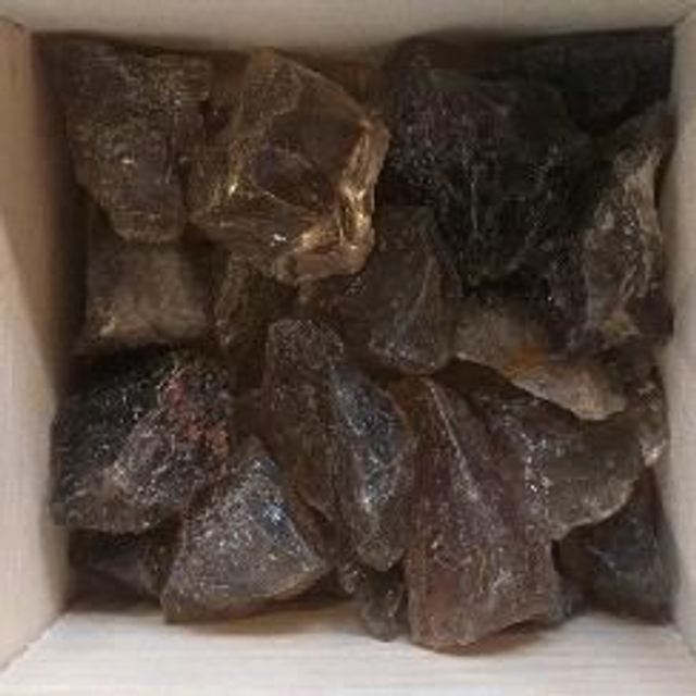 quartz fumé (pierre brute) 