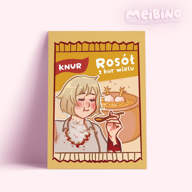 print - knur - falin