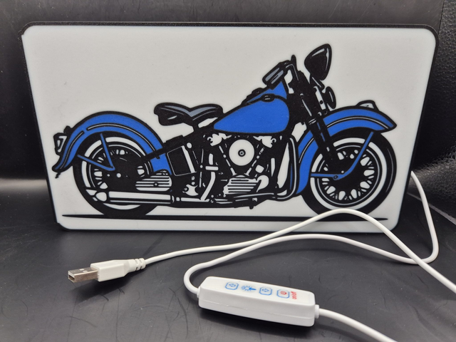 Classic 1940's Harley Davidson