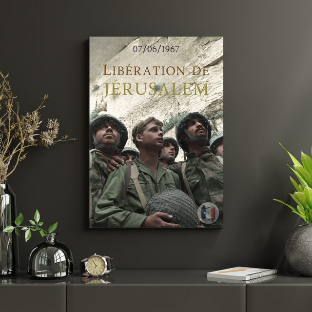 Poster « Libération de Jérusalem » - 1967