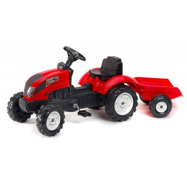 GIOCHI GARDEN , TRATTORE CON RIMORCHIO A PEDALI 