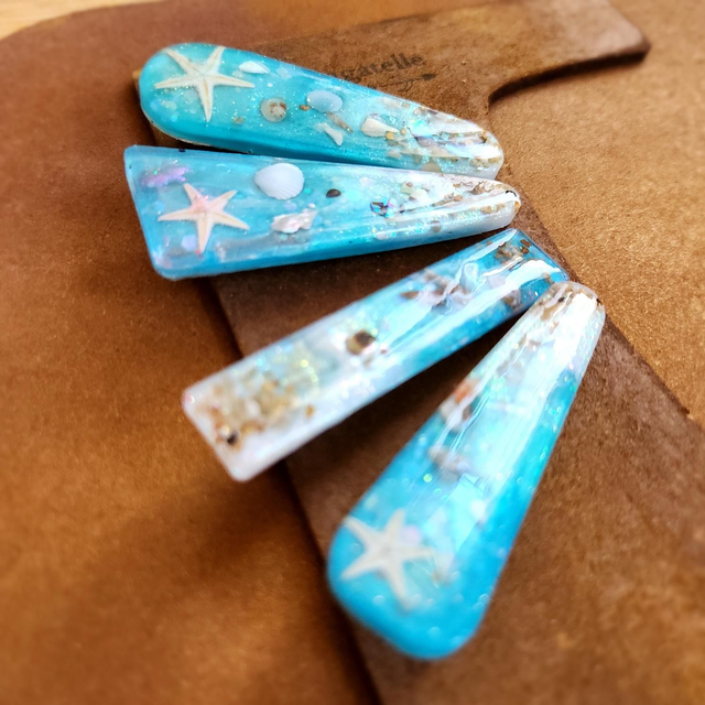 Barrettes sirènes – mémoire de l’océan