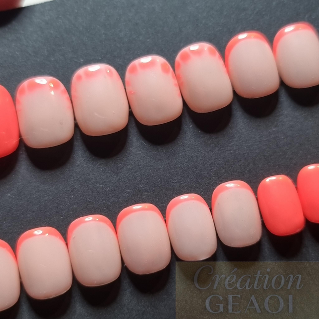 Corail french nude little carré xs