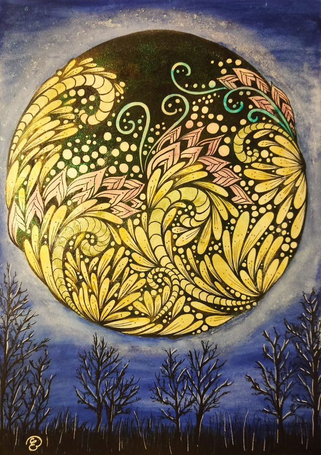 Luna fiorita (Flower Moon)