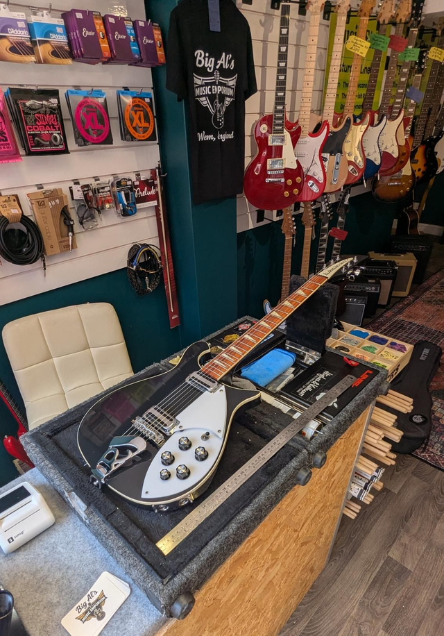 Electric guitar set-up