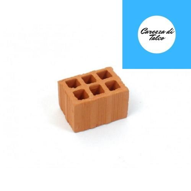 Mattoncino in Terracotta - Carezza di Talco
