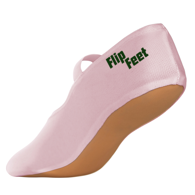 FlipFeet Pink Trampoline Shoes - Adult Size