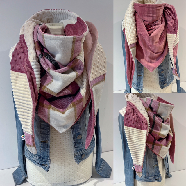 Maxi Chèche Double Patchwork 345