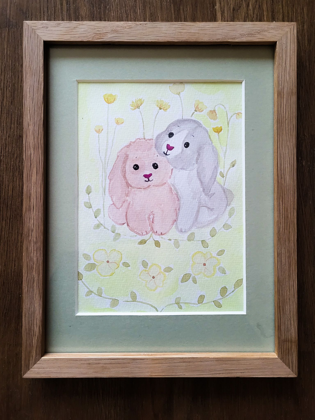 Les deux petits lapins 