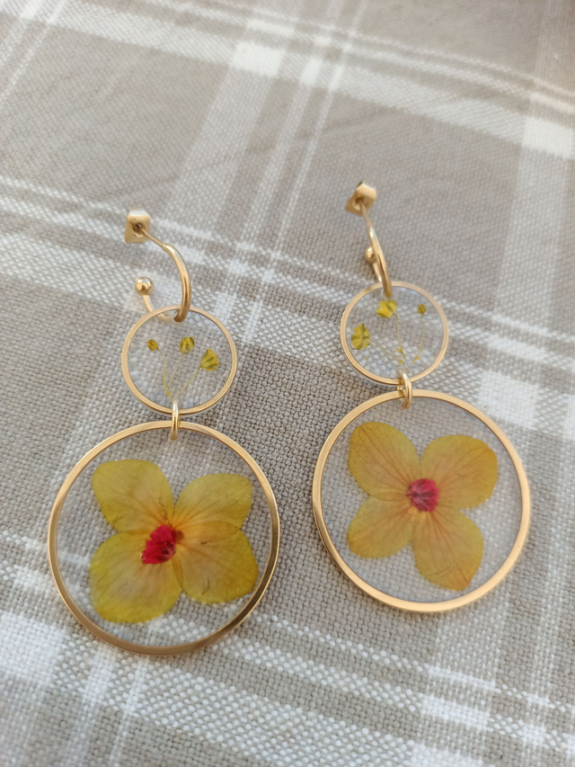 Modèle unique - Fleurs jaunes