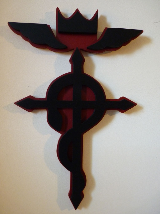 Flamel de Full Metal Alchimist - 18x27 cms