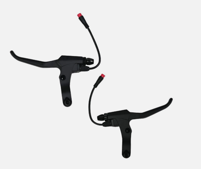 1 paire de leviers de frein trottinette électrique alliage d'aluminium frein gauche frein à main droit