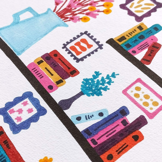 Affiche Bibliothèque #1