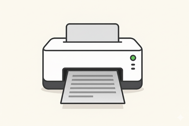 Mustavalged A4 koopia/printimine