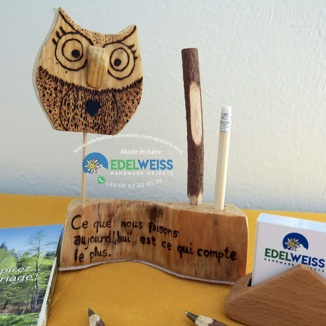 Porte-stylos - "Ce que nous faisons aujourd’hui…"